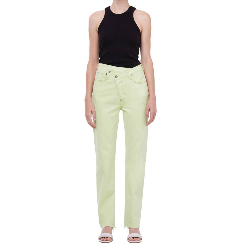 NEW AGOLDE criss cross jean in parakeet